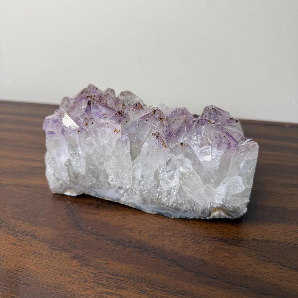 Amethyst Crystal Specimen Purple Natural Stone Decor